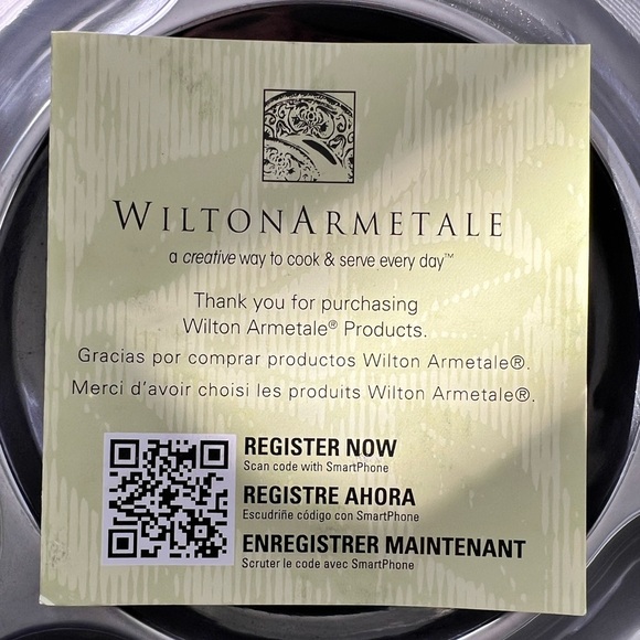 Vintage Wilton Armetale Reggae Chip and Dip Server, Round, 14-Inch - Picture 8 of 12